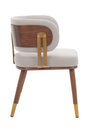 Beige Leather Dining Chair | OROA Modern Brew | Oroatrade.com