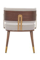 Beige Leather Dining Chair | OROA Modern Brew | Oroatrade.com