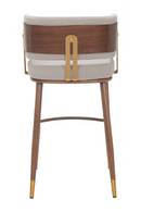 Beige Leather Bar Stool | OROA Modern Brew | Oroatrade.com