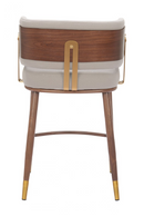Beige Leather Counter Stool | OROA Modern Brew | Oroatrade.com