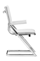 Polished Steel Office Chairs (2) | OROA Modern Plus | Oroatrade.com