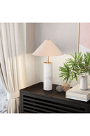 Beige Marble Base Table Lamp | OROA Modern Ciara | Oroatrade.com