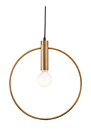 Brass Ring Pendant Lamp | OROA Modern Irenza | Oroatrade.com