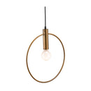Brass Ring Pendant Lamp | OROA Modern Irenza