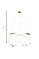 Flexible LED Tube Pendant Lamp | OROA Modern Wiber | Oroatrade.com