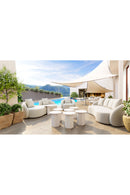 Beige Freeform Outdoor Sofa | OROA Modern Sunny Isles | Oroatrade.com