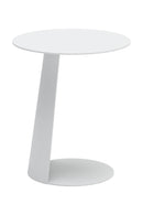 White Outdoor Side Table | OROA Modern Sunny Isles | Oroatrade.com