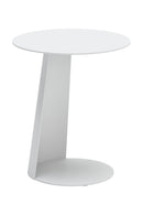 White Outdoor Side Table | OROA Modern Sunny Isles | Oroatrade.com