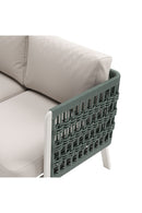 White Olefin Outdoor Sofa | OROA Modern Bridgehampton | Oroatrade.com