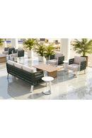 White Olefin Outdoor Sofa | OROA Modern Bridgehampton | Oroatrade.com