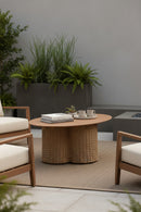 Natural Rattan Look Coffee Table | OROA Modern Soka | Oroatrade.com