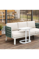 Outdoor Aluminum End Table | OROA Modern Friss | Oroatrade.com