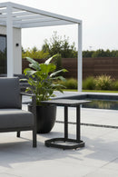Outdoor Aluminum End Table | OROA Modern Friss | Oroatrade.com