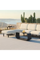 Gray Aluminum Outdoor Coffee Table | OROA Modern Brisa | Oroatrade.com