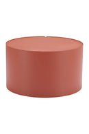 Brown Aluminum Outdoor Coffee Table | OROA Modern Bayu | Oroatrade.com