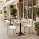 Modern Beige Outdoor Dining Chair | OROA Modern Ceres | Oroatrade.com