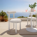 Modern Beige Outdoor Dining Chair | OROA Modern Ceres | Oroatrade.com