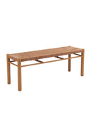 Rattan Look Outdoor Bench | OROA Modern Iska | Oroatrade.com