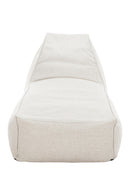 Beige Olefin Outdoor Chaise Lounge | OROA Modern Kalm | Oroatrade.com