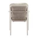 Beige Upholstered Outdoor Dining Chairs (2) | OROA Modern Aite | Oroatrade.com