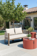 Beige Outdoor Sofa | OROA Modern Rebel | Oroatrade.com