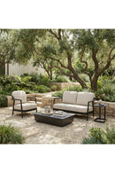Aluminum Framed Outdoor Accent Chair | OROA Modern Rein | Oroatrade.com