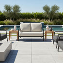 Aluminum Framed Outdoor Loveseat | OROA Modern Rein