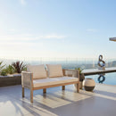 Beige Outdoor Sofa | OROA Modern Rebel | Oroatrade.com