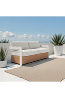 Brown Base Outdoor Sofa | OROA Modern Gelo | Oroatrade.com