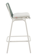 Green Outdoor Bar Stool Set (2) | OROA Modern Luft | Oroatrade.com