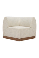 Beige Outdoor Corner Chair | OROA Modern Christy | Oroatrade.com