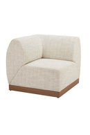 Beige Outdoor Corner Chair | OROA Modern Christy | Oroatrade.com
