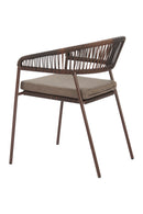 Brown Rattan Outdoor Dining Chairs (2) | OROA Modern Skye | Oroatrade.com