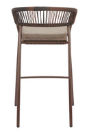 Brown Rattan Outdoor Bar Stools (2) | OROA Modern Skye | Oroatrade.com
