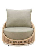 Rattan Weave Outdoor Swivel Chair | OROA Modern Cabana | Oroatrade.com