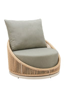 Rattan Weave Outdoor Swivel Chair | OROA Modern Cabana | Oroatrade.com