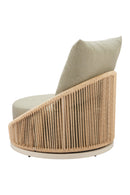 Rattan Weave Outdoor Swivel Chair | OROA Modern Cabana | Oroatrade.com