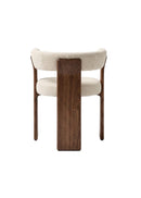 Modern dining chair with dark wood legs -  www.oroa.com