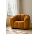 Channel Upholstered Lounge Chair | OROA Modern Suki