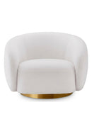 off white swivel arm chair - www.oroa.com