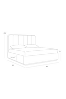 Channel Tufted Bed | Splendido Jamille | Oroa.com