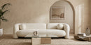 white modern sofa 