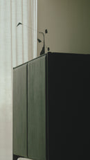 Natural Oak 2-Door Cupboard | Ethnicraft Pi | Oroatrade.com