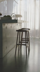 Modern Upholstered Oak Counter Stool | Ethnicraft Osso | Oroatrade.com