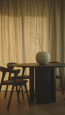 Brown Mahogany Dining Table | Ethnicraft Roller Max | Oroatrade.com