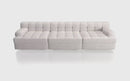 Cream Boucle Modern Sofa | Eichholtz Dean