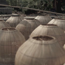 Metal Base Rattan Floor Lamp | dBodhi Nugget | OROA TRADE