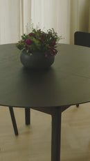 Oak Extendable Round Dining Table | Ethnicraft Bok | Oroatrade.com