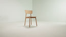 Oak Minimalist Dining Chair | Ethnicraft Casale | Oroatrade.com