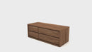 Teak Wall Mounted Vanity Unit | Tikamoon Parker | Oroatrade.com